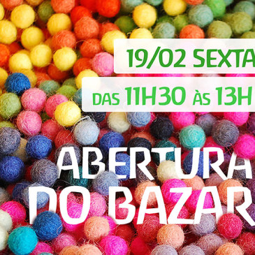 Abertura do Bazar