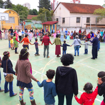 Festa da Primavera fez a escola florescer