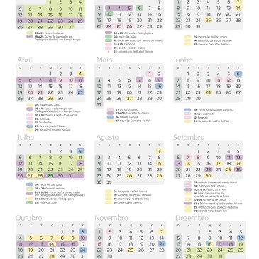 Calendário 2020